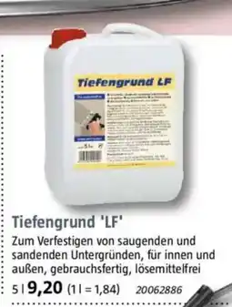 Bauhaus Tiefengrund 'LF' Angebot