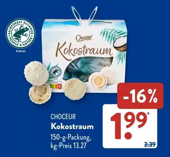 Aldi Süd CHOCEUR Kokostraum Angebot