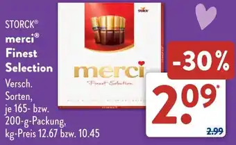 Aldi Süd STORCK merci Finest Selection Angebot