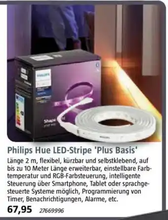 Bauhaus Philips Hue LED-Stripe 'Plus Basis' Angebot