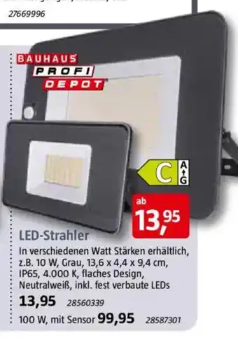 Bauhaus LED-Strahler Angebot