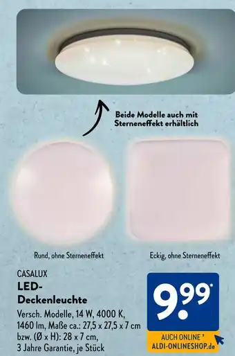 Aldi Süd CASALUX LED- Deckenleuchte Angebot