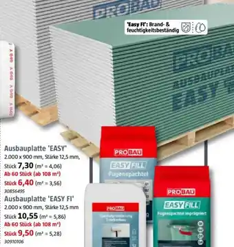 Bauhaus PROBAU Ausbauplatte 'EASY FI' Angebot