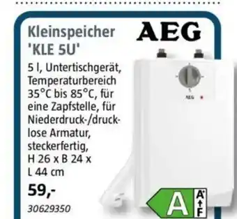 Bauhaus AEG Kleinspeicher 'KLE 5U' Angebot