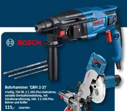 Bauhaus BOSCH Bohrhammer 'GBH 2-21' Angebot