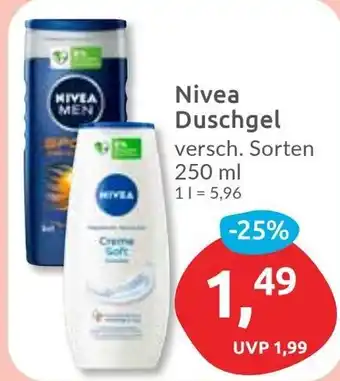 Budni Nivea Duschgel Angebot