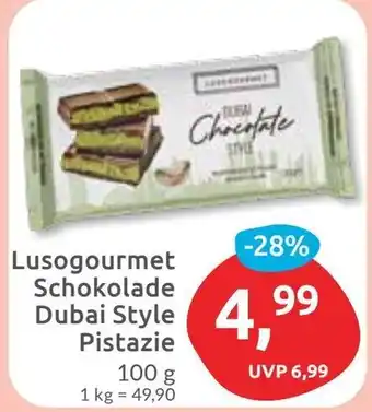 Budni Lusogourmet Schokolade Dubai Style Angebot