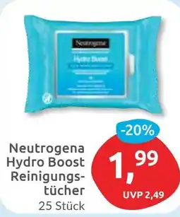 Budni Neutrogena Hydro Boost Reinigungstücher Angebot