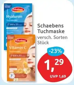 Budni Schaebens Tuchmaske Angebot