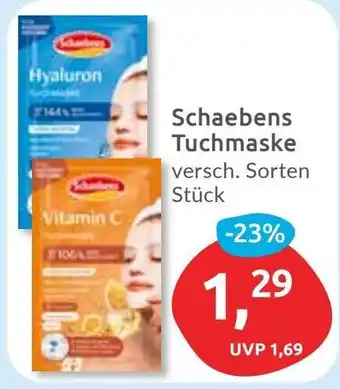 Budni Schaebens Tuchmaske Angebot