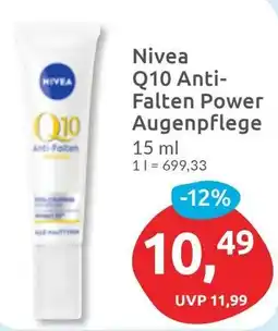 Budni Nivea Q10 Anti- Falten Power Augenpflege Angebot