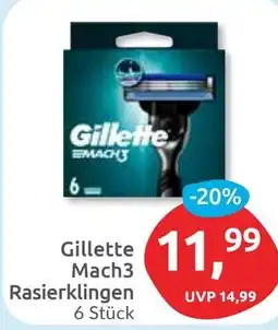 Budni Gillette Mach3 Rasierklingen Angebot