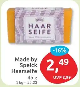 Budni Made by Speick Haarseife Angebot