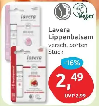 Budni Lavera Lippenbalsam Angebot