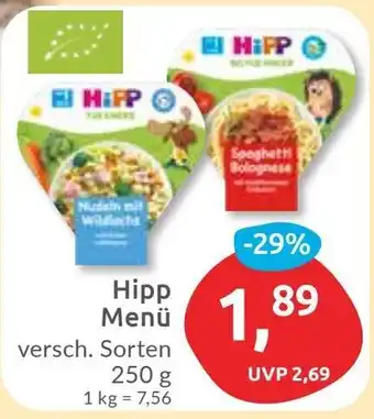 Budni Hipp Menü Angebot