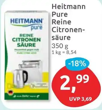 Budni HEITMANN pure Reine Citronensäure Angebot