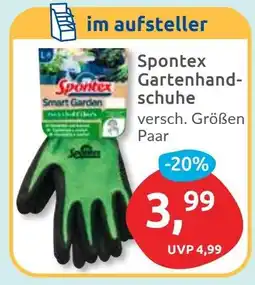 Budni Spontex Gartenhandschuhe Angebot