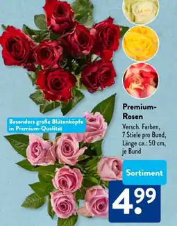 Aldi Süd Premium- Rosen Angebot