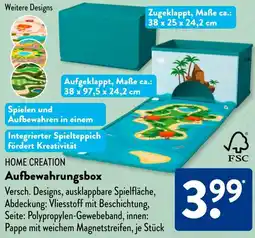 Aldi Süd HOME CREATION Aufbewahrungsbox Angebot