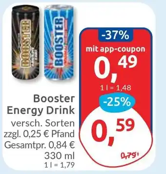 Budni Booster Energy Drink Angebot