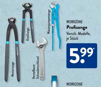 Aldi Süd WORKZONE Profizange Angebot