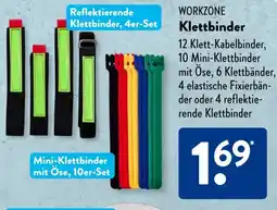 Aldi Süd WORKZONE Klettbinder Angebot