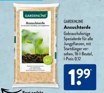 Aldi Süd GARDENLINE Anzuchterde Angebot