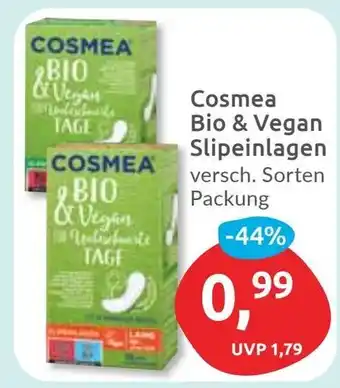 Budni Cosmea Bio & Vegan Slipeinlagen Angebot