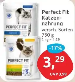 Budni Perfect Fit Katzennahrung Angebot