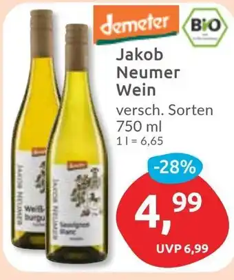 Budni Jakob Neumer Wein Angebot