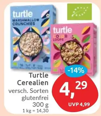 Budni Turtle Cerealien Angebot