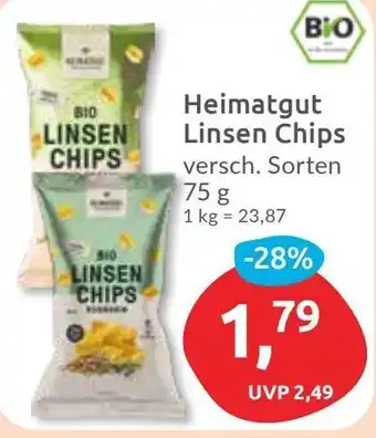 Budni Heimatgut Linsen Chips Angebot