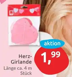 Budni Herz- Girlande Angebot