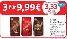 Budni Lindt Lindor Kugeln Angebot