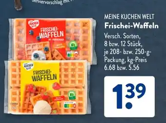 Aldi Süd MEINE KUCHEN WELT Frischei-Waffeln Angebot