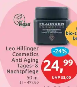 Budni Leo Hillinger Cosmetics Anti Aging Tages-& Nachtpflege Angebot