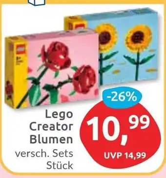 Budni Lego Creator Blumen Angebot