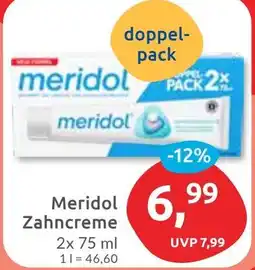 Budni Meridol Zahncreme Angebot