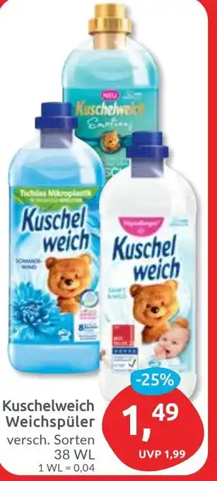 Budni Kuschelweich Weichspüler Angebot