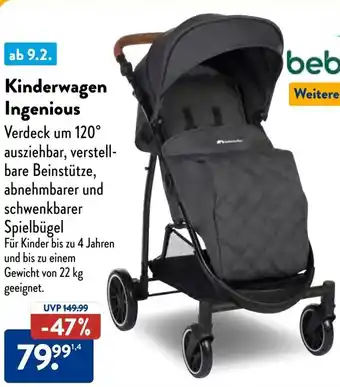 Aldi Süd bebeconfort Kinderwagen Ingenious Angebot