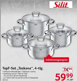 Selgros Silit Topf-Set „Toskana", 4-tlg. Angebot