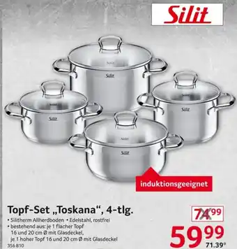 Selgros Silit Topf-Set „Toskana", 4-tlg. Angebot