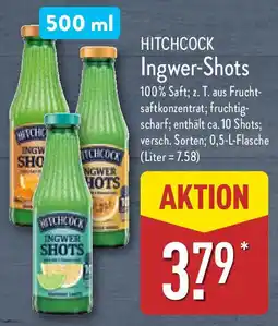 Aldi Nord HITCHCOCK Ingwer-Shots Angebot