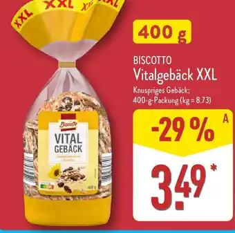 Aldi Nord BISCOTTO Vitalgebäck XXL Angebot