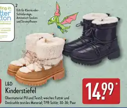 Aldi Nord L&D Kinderstiefel Angebot