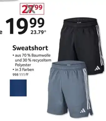 Selgros adidas Sweatshort Angebot