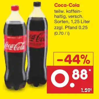 Netto Marken-Discount Coca-Cola Angebot