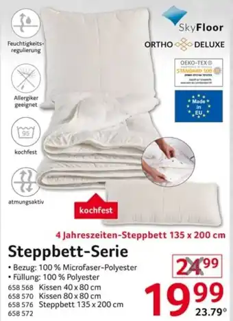 Selgros Steppbett-Serie Angebot