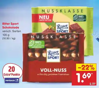 Netto Marken-Discount Ritter Sport Schokolade Angebot