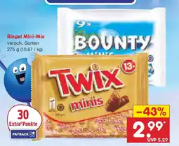 Netto Marken-Discount Riegel Mini-Mix Angebot